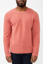Coral Shetland Sweater