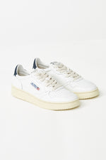 Dallas Low White Space Leather Nubuck Sneakers Mens
