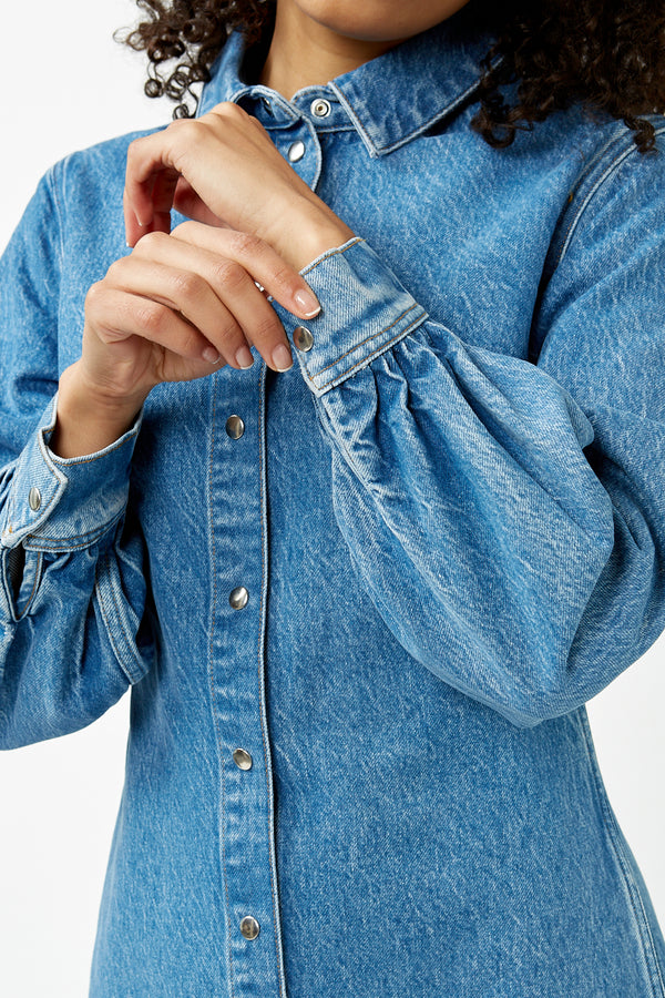 Jurebecia Women's Denim Jacket Women's Shirts Women's Buttons Denim Shirt  Tops for Women Casual Long Sleeve Button Shirt Blouse Tops Fringed Denim  Shirt Light Blue : Amazon.co.uk: Fashion