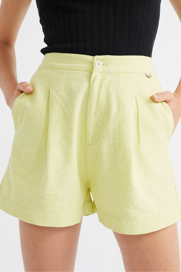 Yellow Lima Narciso Shorts