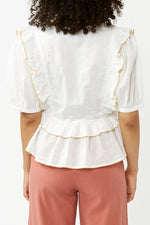 Snow White Duffy Frill Top