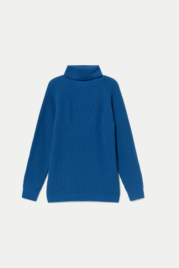 Blue Matilda Knitted Sweater