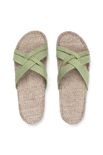 Shangies Green Leaves Sandals
