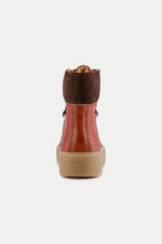 Red Brown Agda Boot