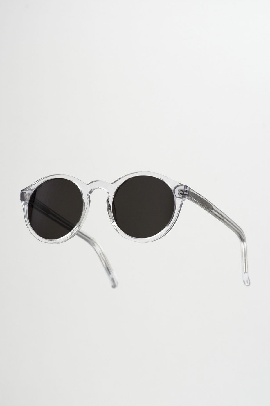 Barstow Crystal Sunglasses - Grey Solid Lens
