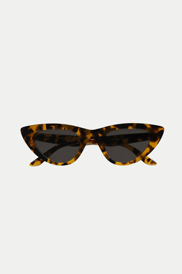 Moon Havana Sunglasses - Grey Solid Lens