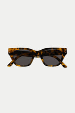 Memphis Havana Sunglasses - Grey Solid Lens