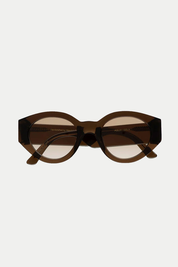 Polly Cola Sunglasses - Brown Gradient Lens