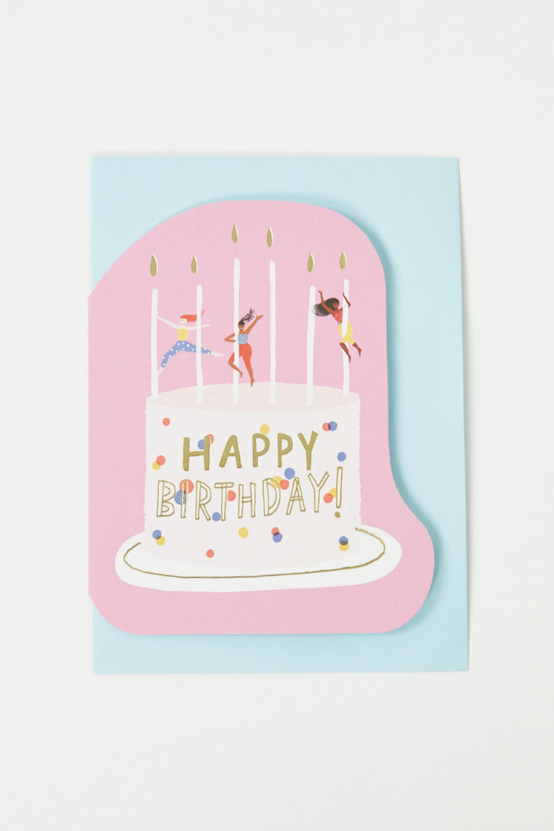 Circus Cake Card