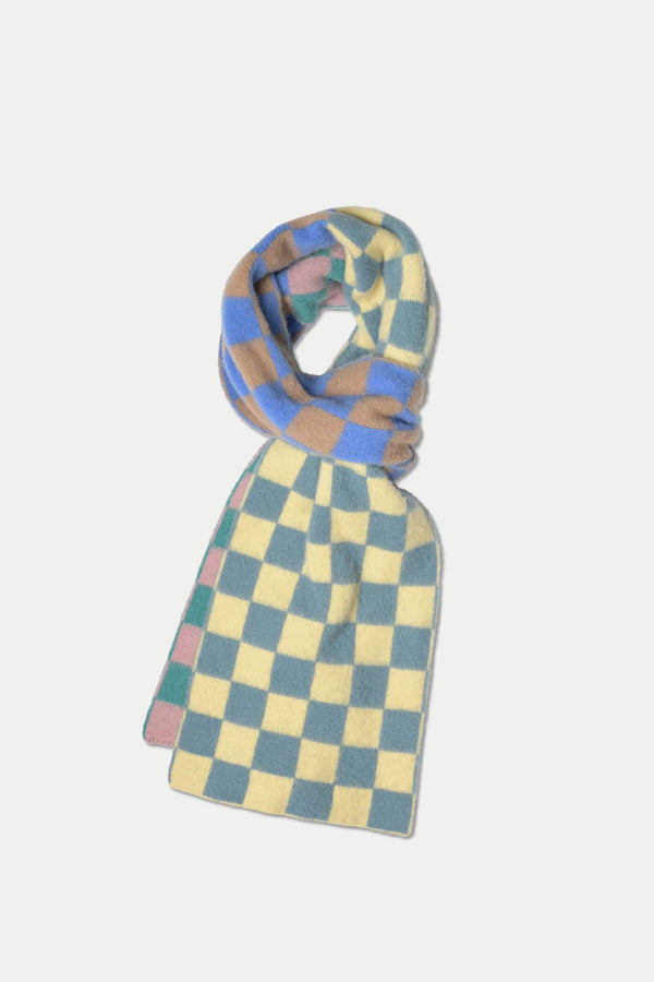 Fusion Cosmic Checkerboard Scarf