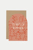 'Merry Xmas' Christmas Card