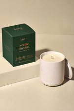 Smoked Nordic Fireside Scented Candle