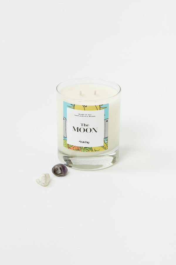 The Moon Tarot Candle For Anxiety & Fear