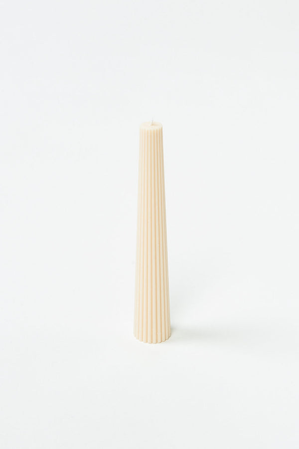 Pearl Fluted Candle
