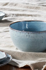 Dusty Blue Malia Serving Bowl - One Size