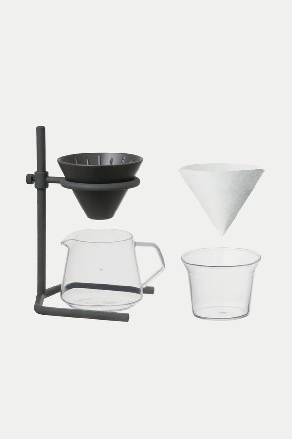 Black SCS-S04 Brewer Stand 2 Cups