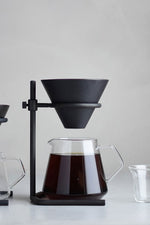 Black SCS-S04 Brewer Stand Set 4 Cups