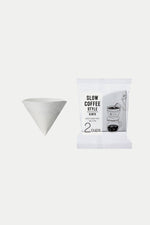 Clear SCS-02-CP-60 Cotton Paper Filter 2 Cups