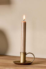 Antique Brass Amri Iron Candlestick
