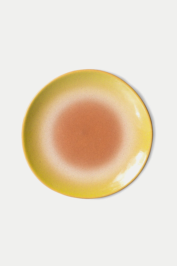 Eclipse 70s Ceramics Dessert Plate