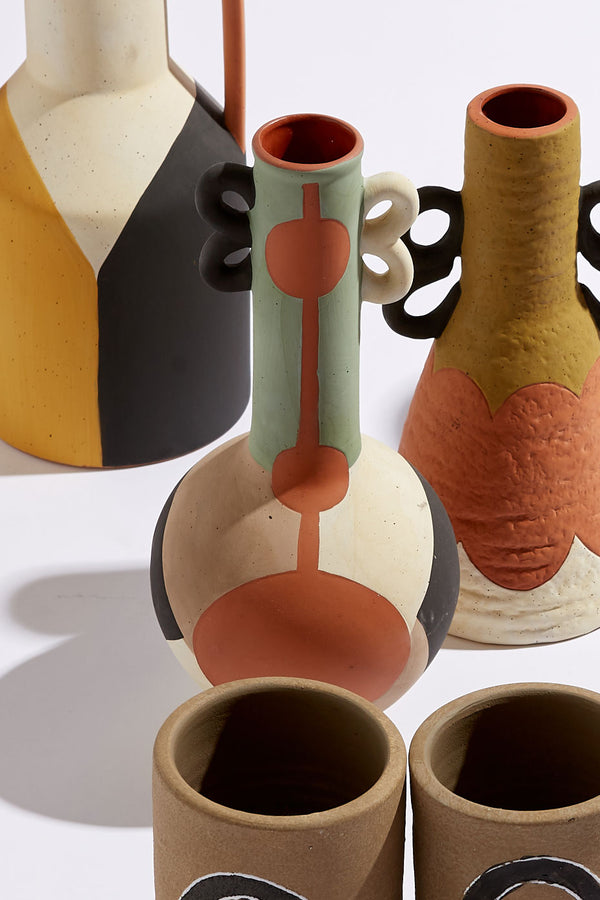 Terracotta Vase With Handles