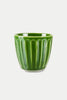 Green The Emeralds Ceramic Mug Ribbed