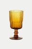 Amber Fali Wine Glass