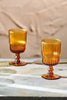 Amber Fali Wine Glass