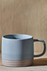 Dusty Blue Enesta Line Mug