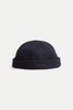 Midnight Navy Dock Worker Wool Hat