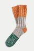 Orange and Green Charlie Socks