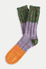 Green and Orange Charlie Socks