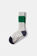 Grey Melange Archer Socks