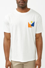 White Mediterraneo Chest T-shirt
