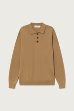 Ochre Vincent Knitted Polo