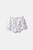 Printed White Nice Boxer Shorts