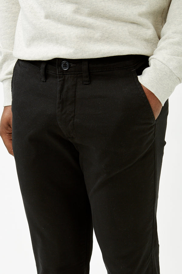 Black Slim-Miles Flex Chino Pants