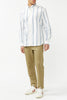 Blue Fog Stripes Reg Hjalte Shirt