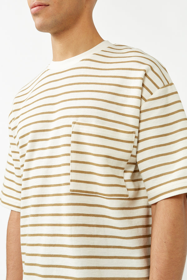 Clear Cream Stripe Sofus T-Shirt