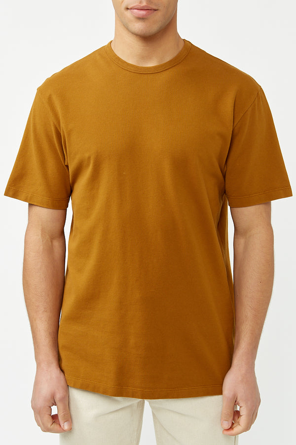 Golden Brown Eco Pique Liron T-Shirt