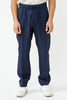 Navy Linen Max Trousers