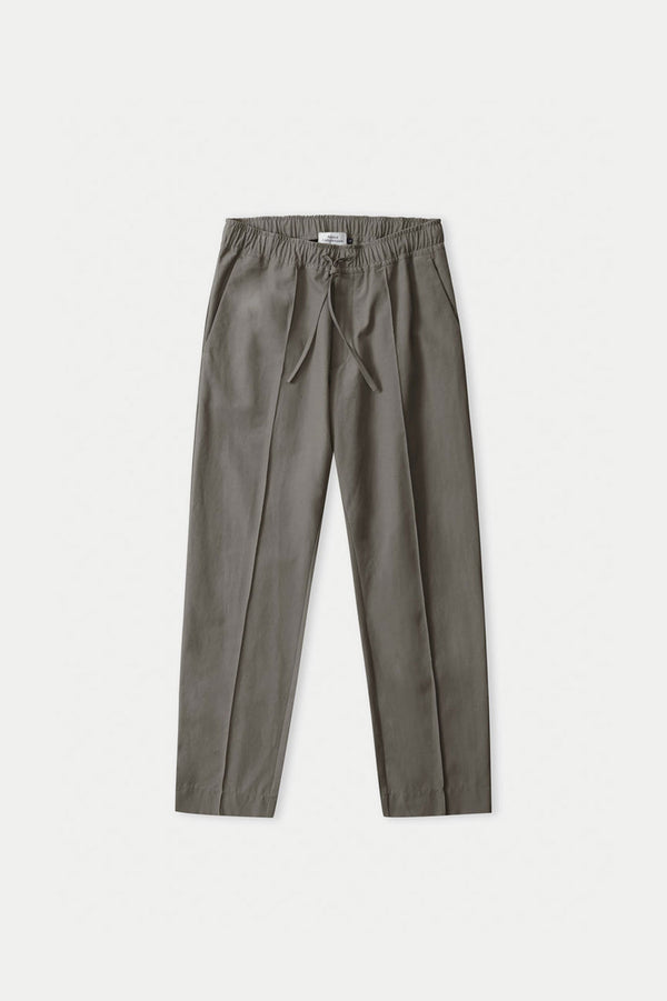 Dusty Olive Tencel Max Trousers