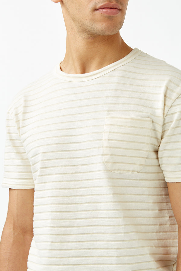 Pastel Rose Stripes Guerreiro T-Shirt