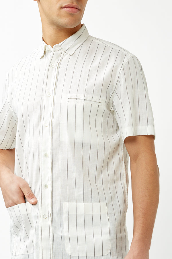 Black Stripes Castro Shirt