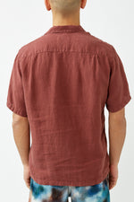 Bordeaux Linen Shirt
