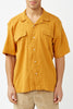 Inca Gold Wave Crinkled Box Fit Shirt