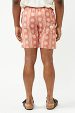 Auburn Sun Stripe Beach Shorts