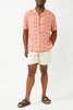 Auburn Sun Stripe Short Sleeve Shirt