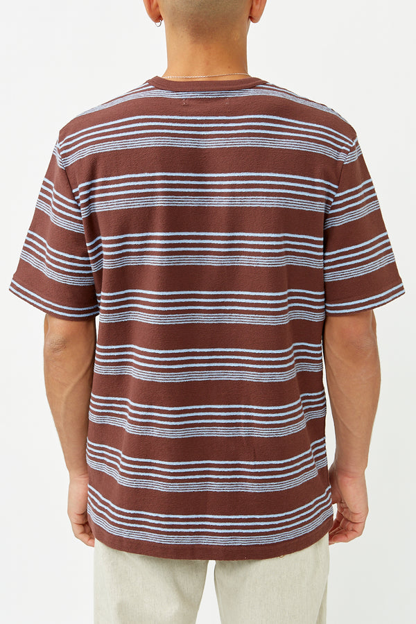 Brown Stone Stripe Katlego T-Shirt