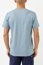 Bering Sea Stripe Blue Fog Norman T-Shirt